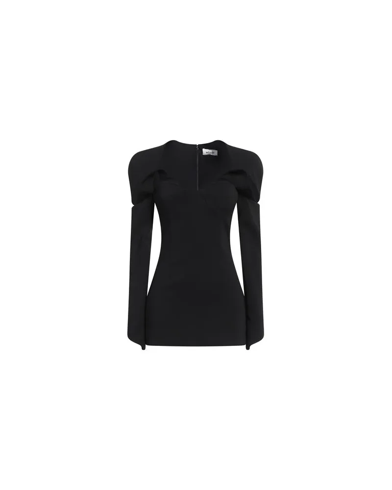 Mônot KLEIDER - Mini-Kleiderauf YOOX.COM Schwarz