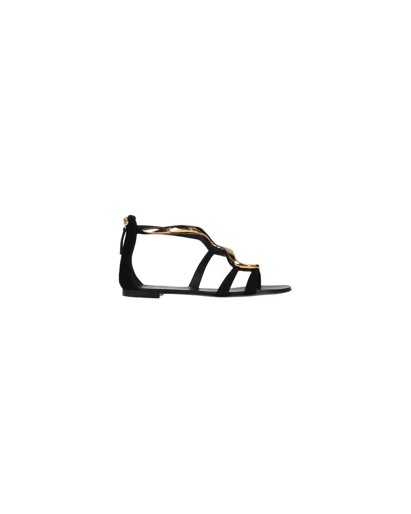 Giuseppe Zanotti SCHUHE - Sandalenauf YOOX.COM Schwarz
