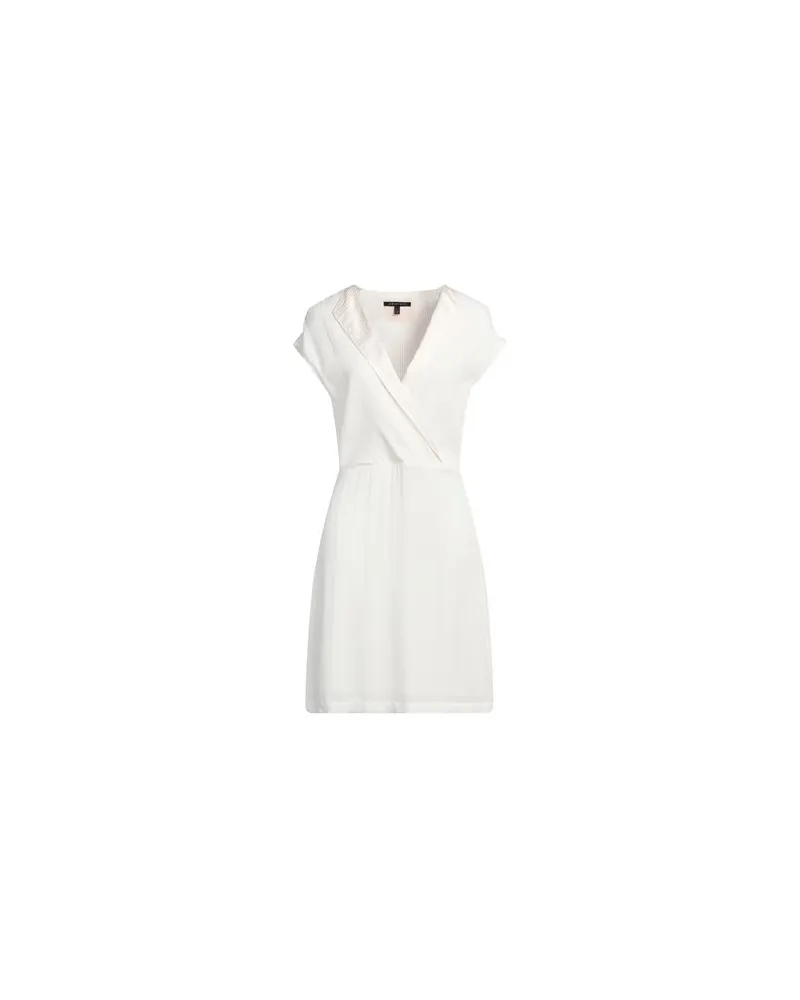Armani Exchange KLEIDER - Mini-Kleiderauf YOOX.COM Cremeweiß