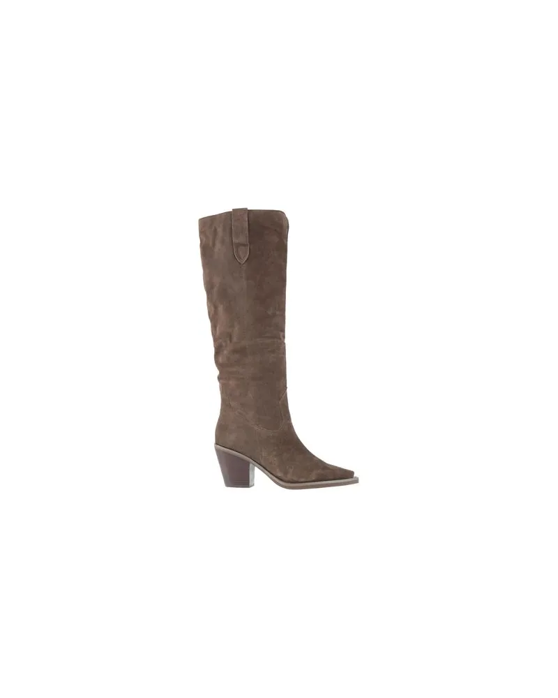 Alma en Pena  SCHUHE - Stiefelauf YOOX.COM Dunkelbraun