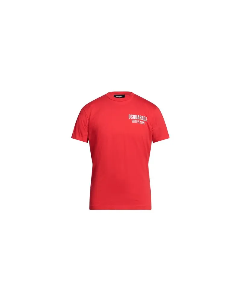 Dsquared2 TOPS - T-shirtsauf YOOX.COM Rot