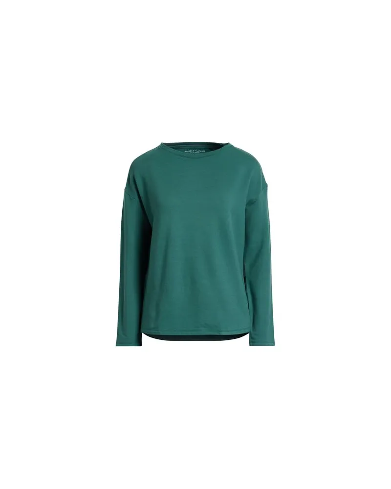 Majestic TOPS - Sweatshirtsauf YOOX.COM Smaragdgrün