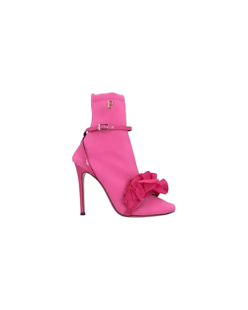Luciano Padovan SCHUHE - Stiefelettenauf YOOX.COM Fuchsia