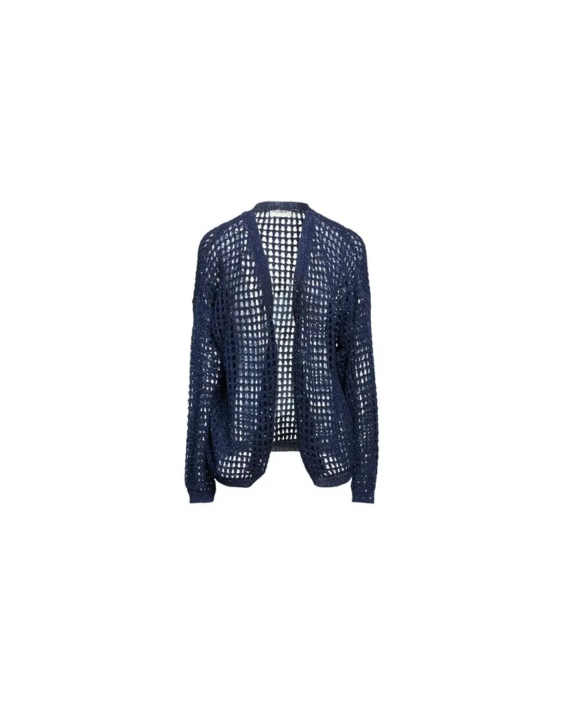 VICOLO STRICKWAREN - Strickjackenauf YOOX.COM Marineblau