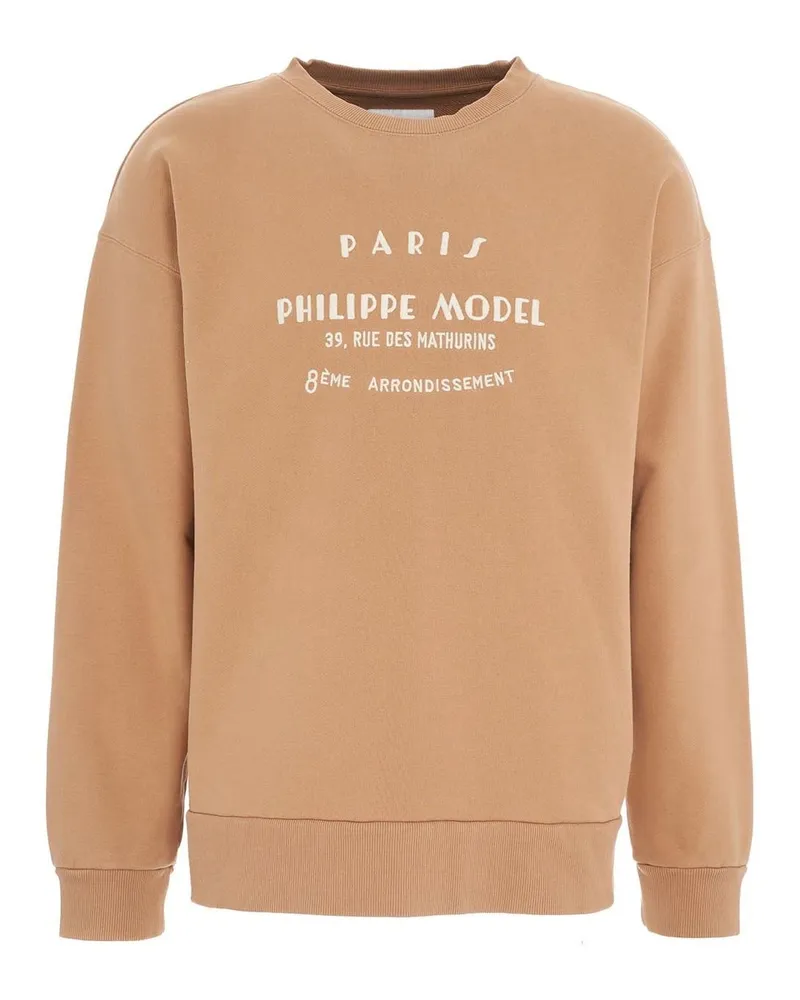 Philippe Model Sweatshirt Braun