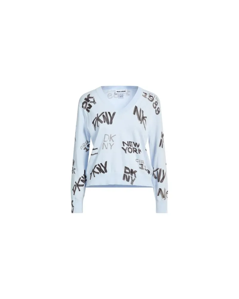 DKNY STRICKWAREN - Pulloverauf YOOX.COM Hellblau
