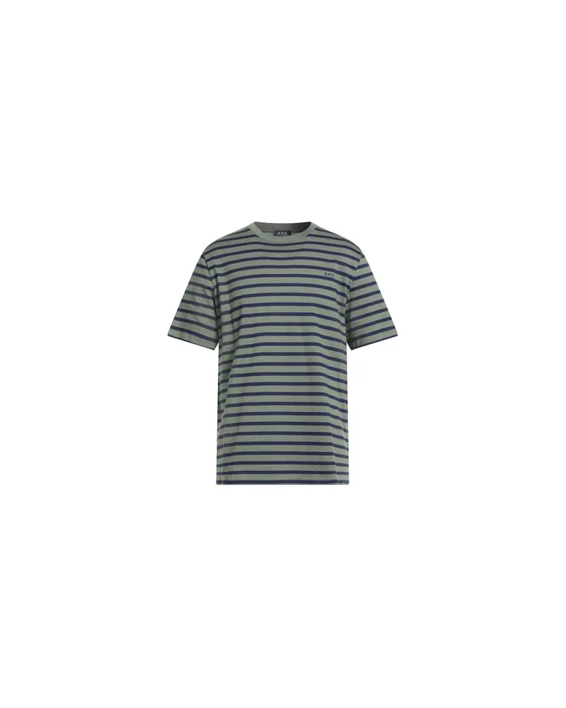 A.P.C. TOPS - T-shirtsauf YOOX.COM Militärgrün