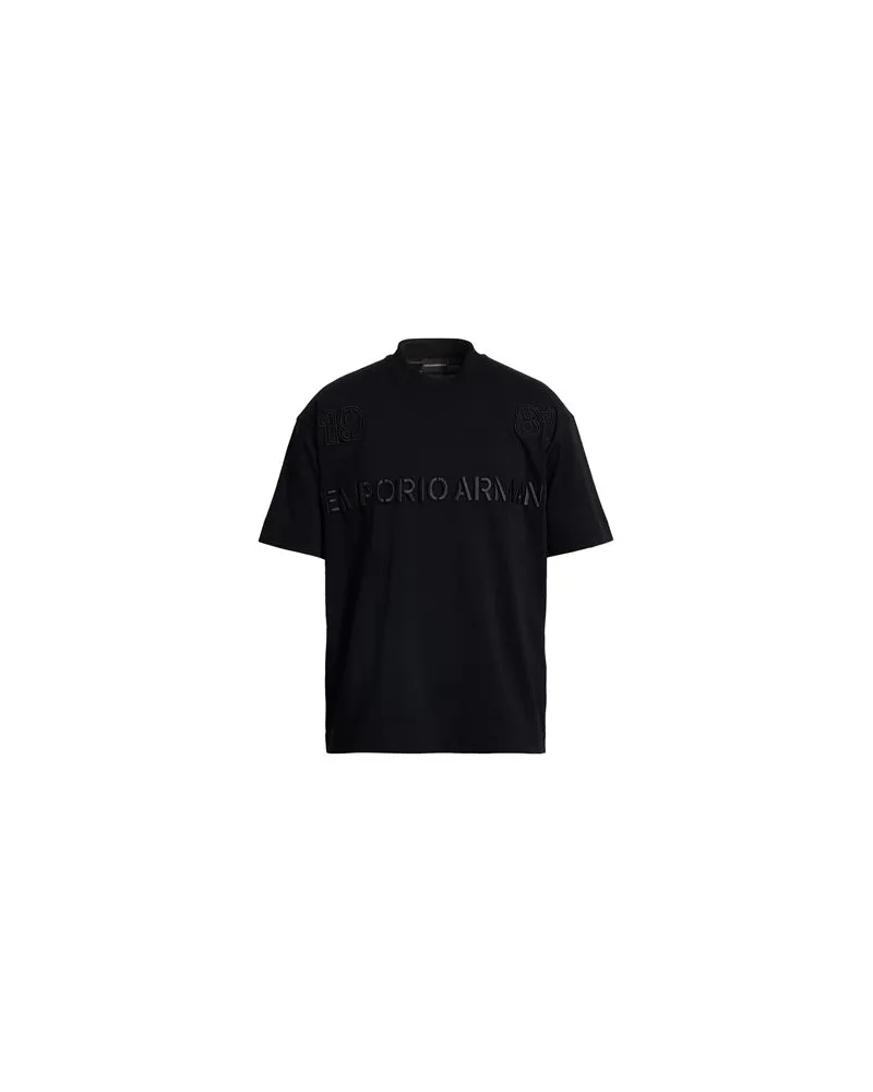 Emporio Armani TOPS - T-shirtsauf YOOX.COM Schwarz
