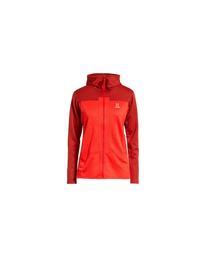 Haglöfs TOPS - Sweatshirtsauf YOOX.COM Tomatenrot