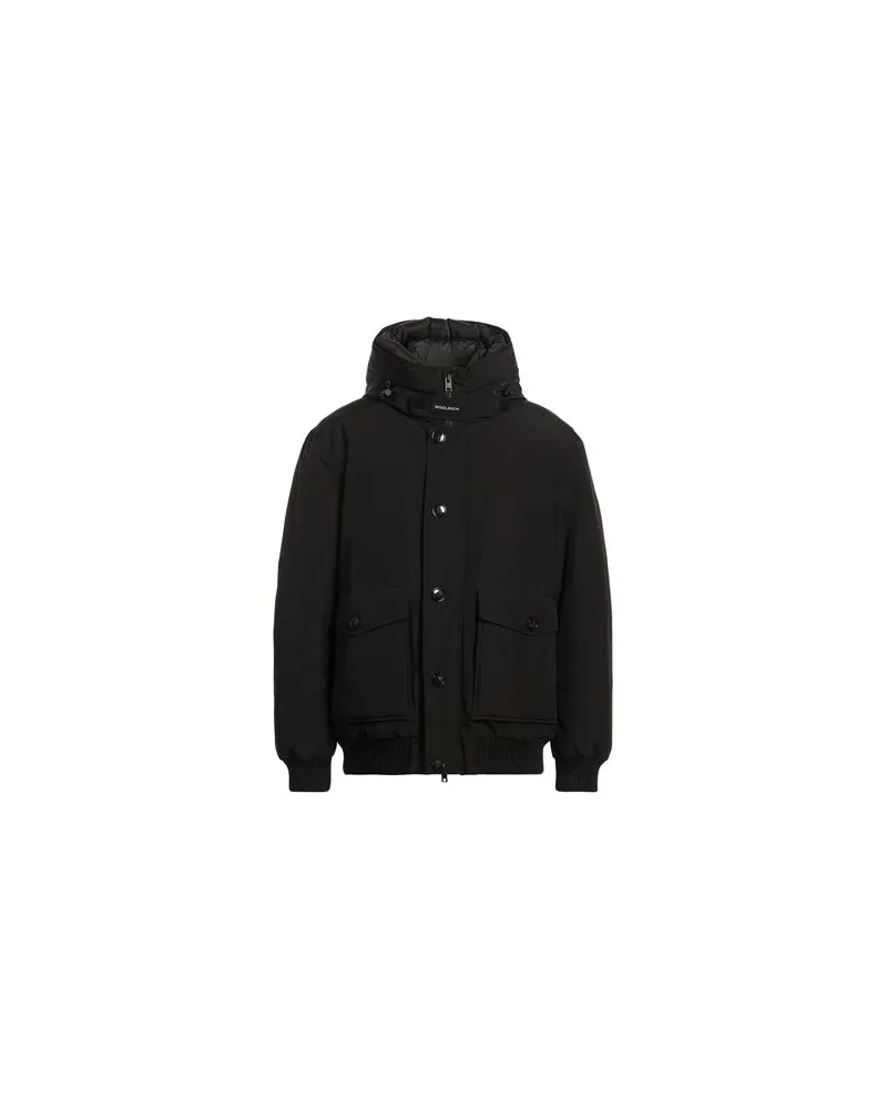 Woolrich JACKEN & MÄNTEL - Pufferjacken & Daunenjackenauf YOOX.COM Schwarz