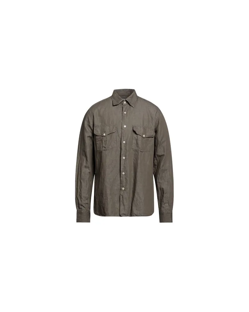 Alessandro Gherardi TOPS - Hemdenauf YOOX.COM Militärgrün