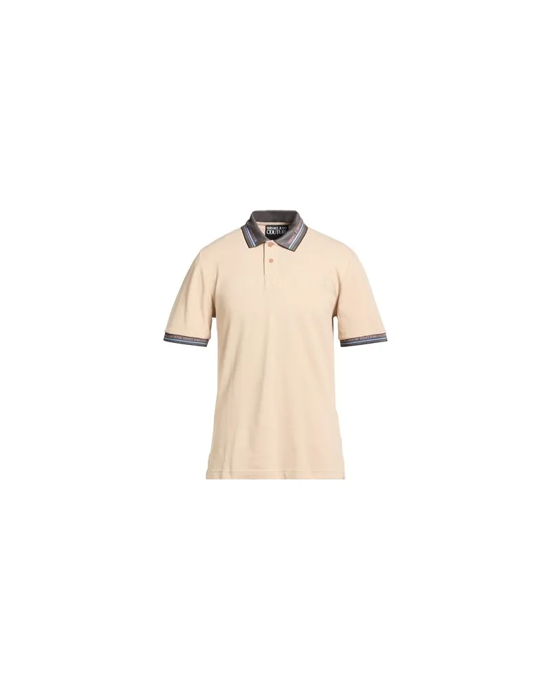 Versace Jeans TOPS - Poloshirtsauf YOOX.COM Beige