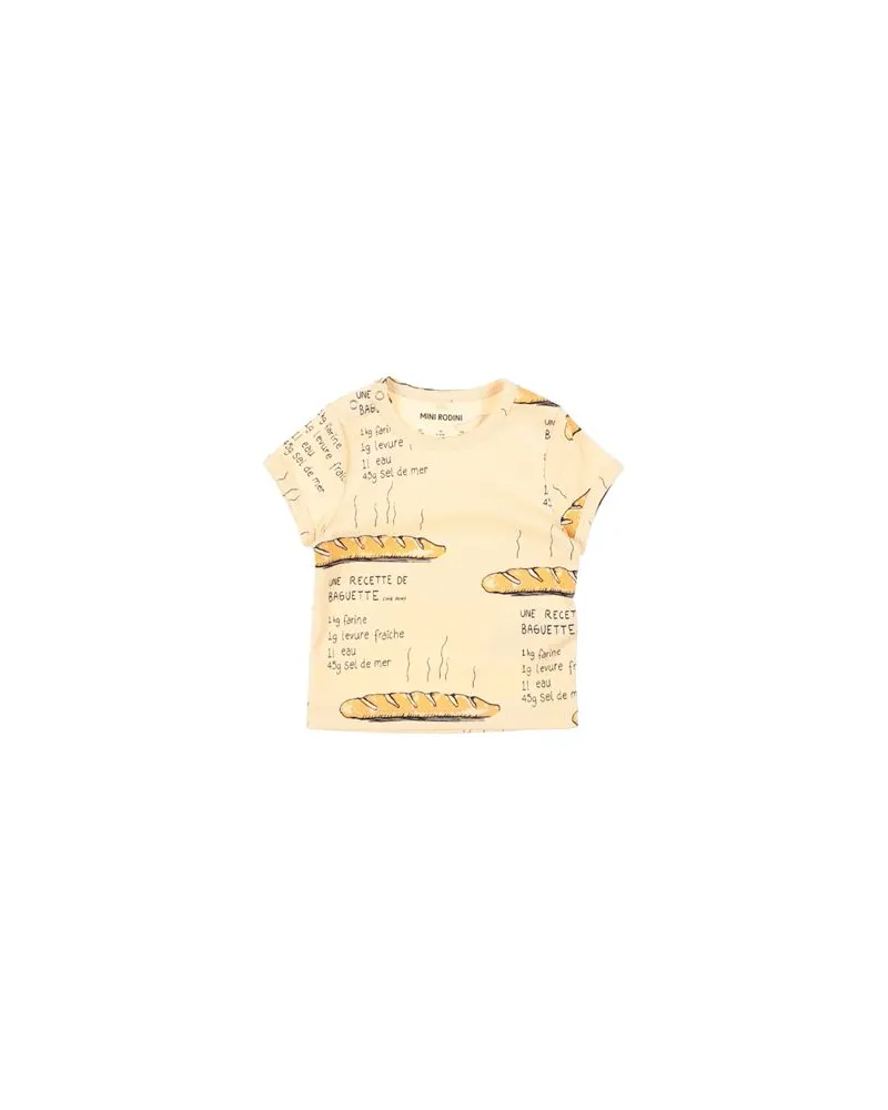 Mini Rodini TOPS - T-shirtsauf YOOX.COM Pastellgelb