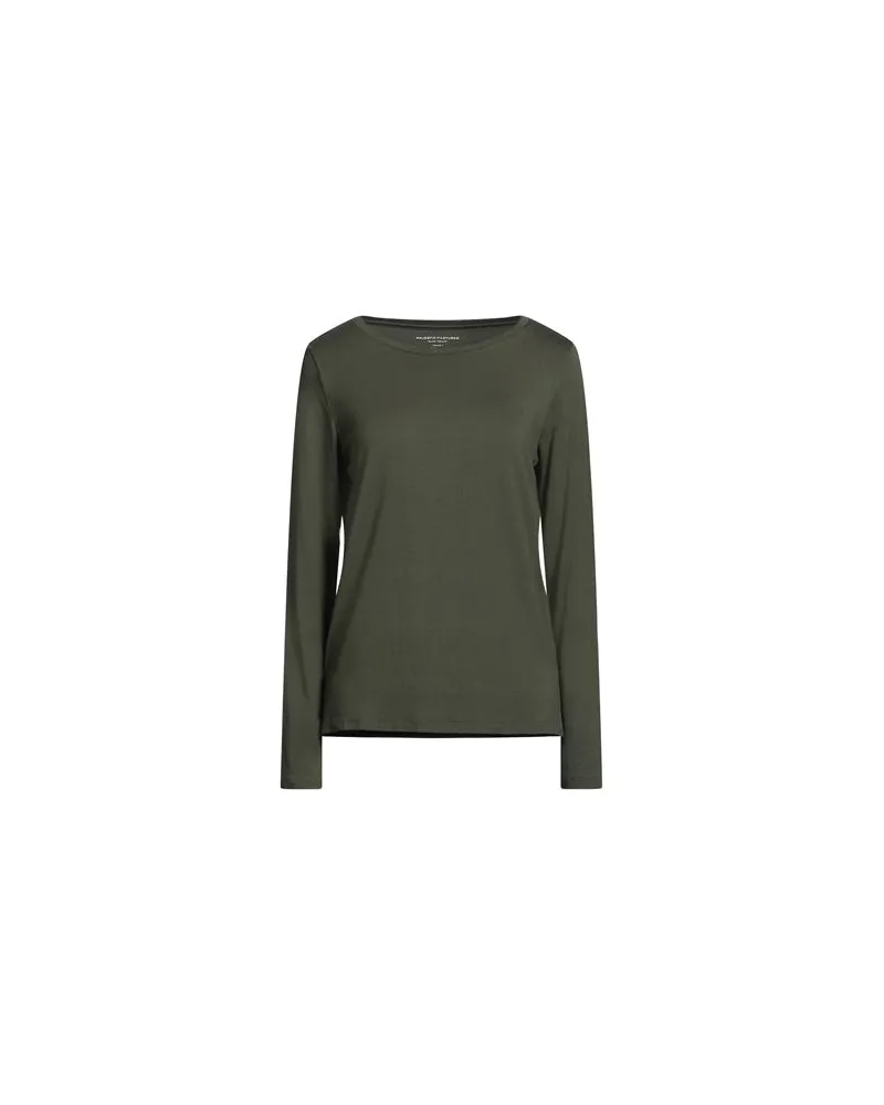 Majestic TOPS - T-shirtsauf YOOX.COM Militärgrün