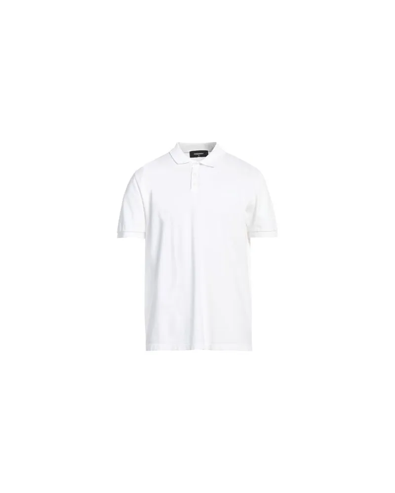Dsquared2 TOPS - Poloshirtsauf YOOX.COM Weiß