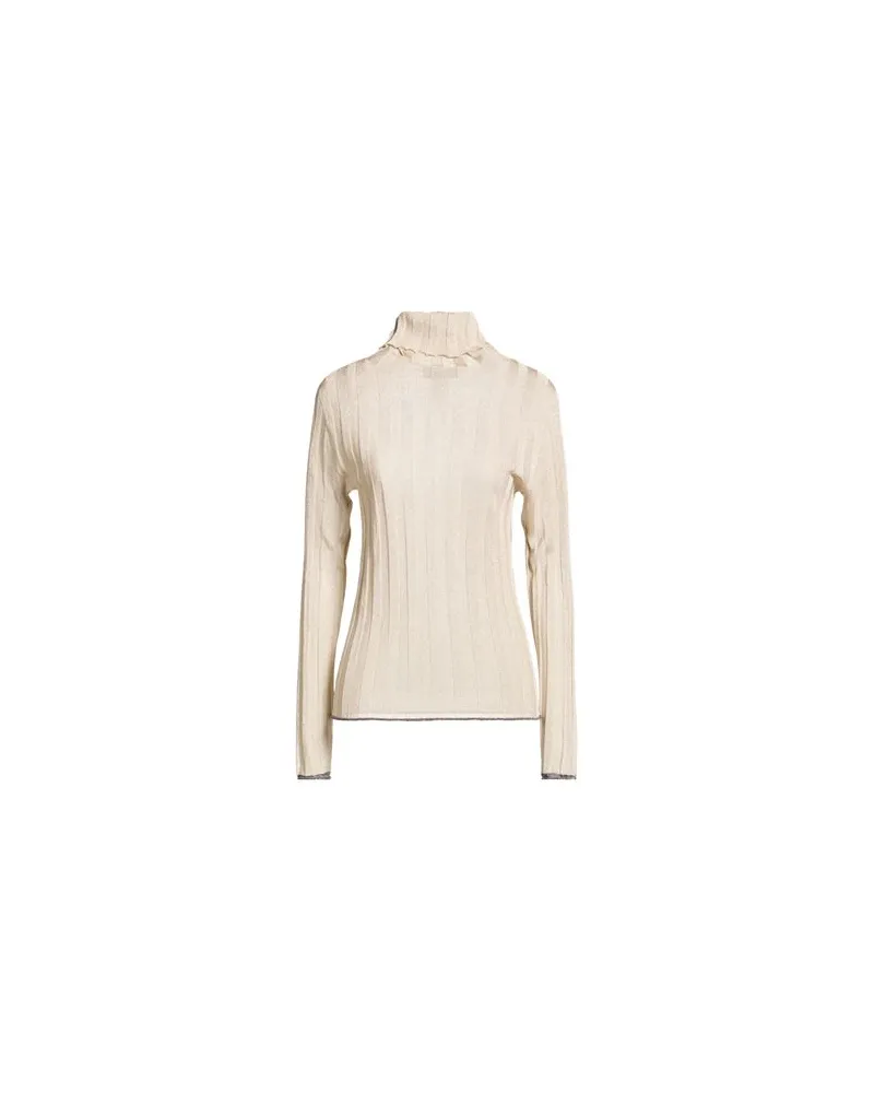 Fabiana Filippi STRICKWAREN - Rollkragenpulloverauf YOOX.COM Beige