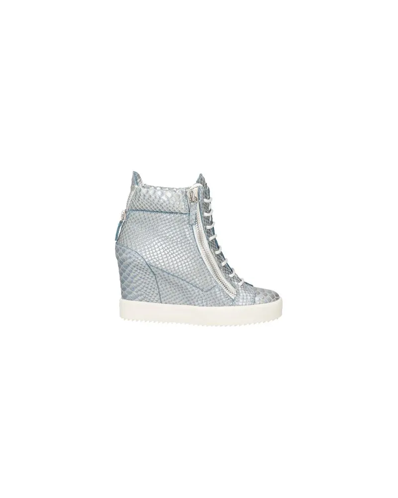 Giuseppe Zanotti SCHUHE - Sneakersauf YOOX.COM Hellblau