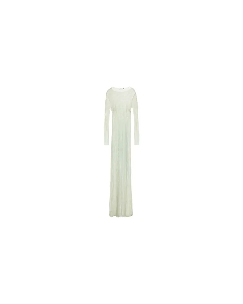 NEW ARRIVALS KLEIDER - Maxi-Kleiderauf YOOX.COM Salbeigrün