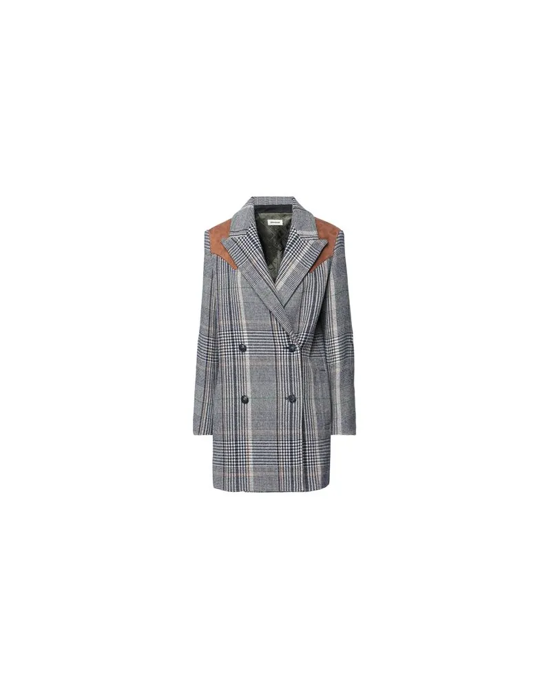 Zadig & Voltaire JACKEN & MÄNTEL - Mäntelauf YOOX.COM Nachtblau
