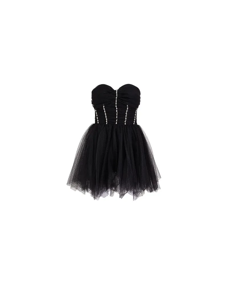 Elisabetta Franchi OVERALLS - Playsuitsauf YOOX.COM Schwarz