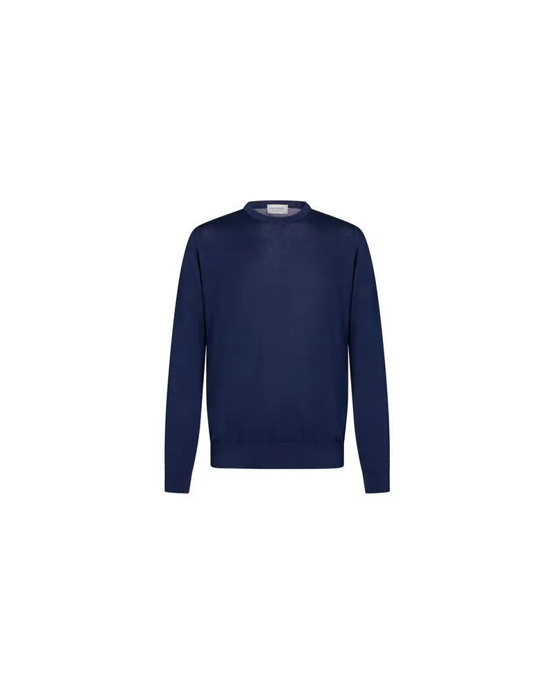 John Smedley STRICKWAREN - Pulloverauf YOOX.COM Marineblau