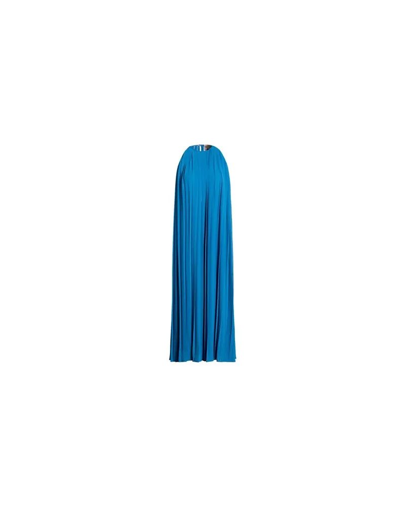 Semicouture KLEIDER - Maxi-Kleiderauf YOOX.COM Blaugrau