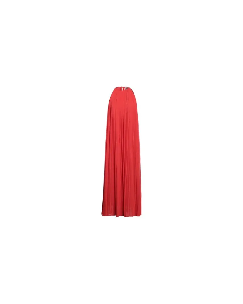 Semicouture KLEIDER - Maxi-Kleiderauf YOOX.COM Rot