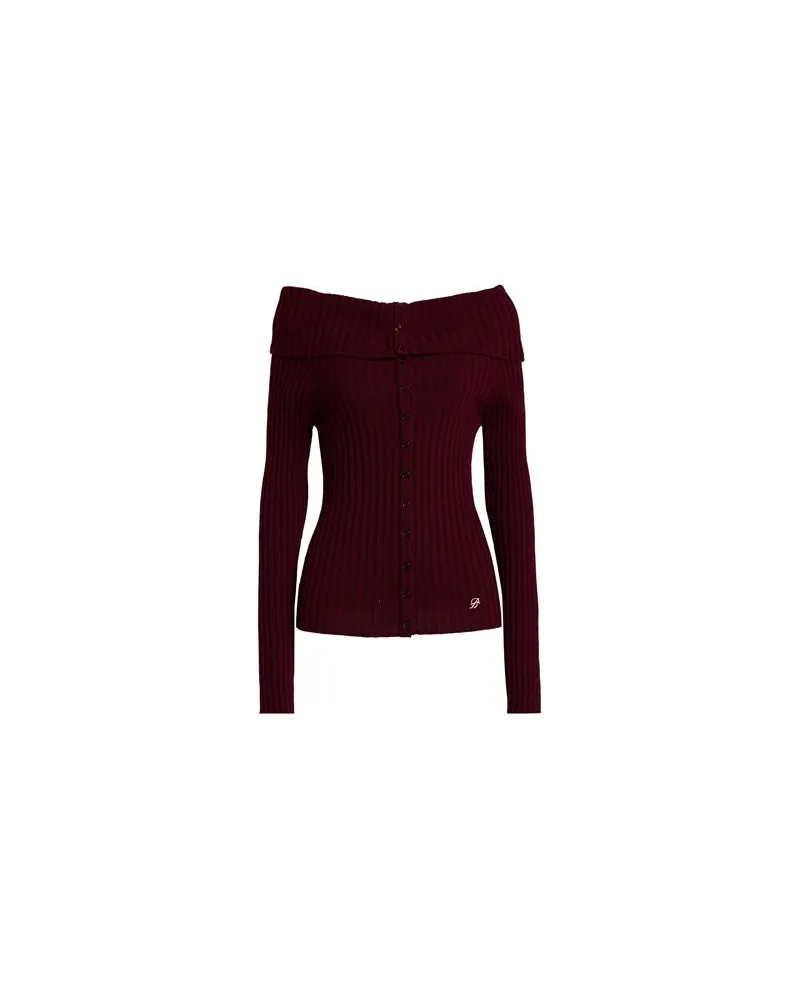 Blumarine STRICKWAREN - Strickjackenauf YOOX.COM Bordeaux