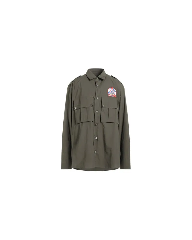 Balmain TOPS - Hemdenauf YOOX.COM Militärgrün