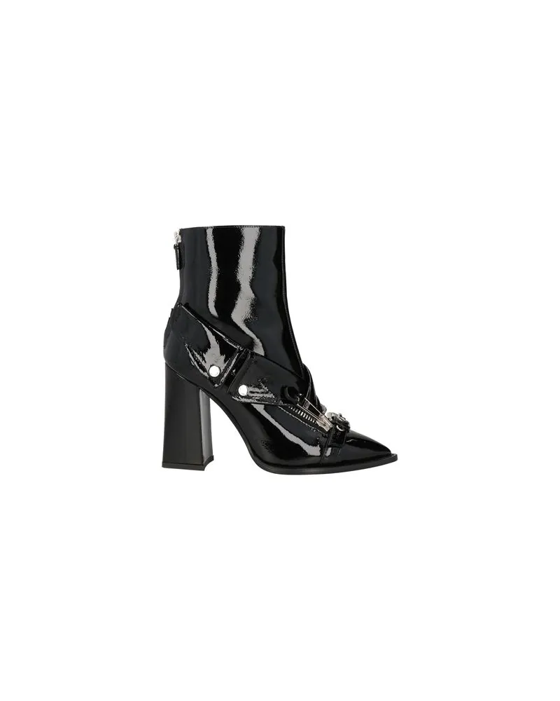 Moschino SCHUHE - Stiefelettenauf YOOX.COM Schwarz