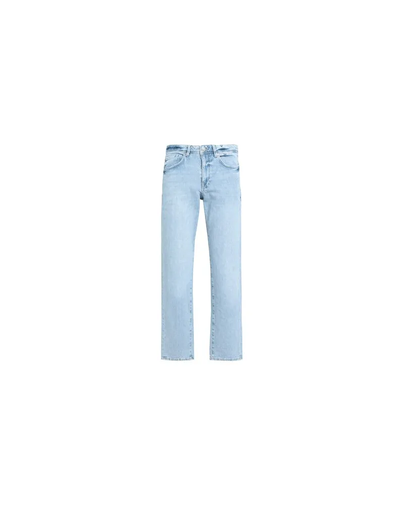 Selected Homme HOSEN & RÖCKE - Jeanshosenauf YOOX.COM Blau