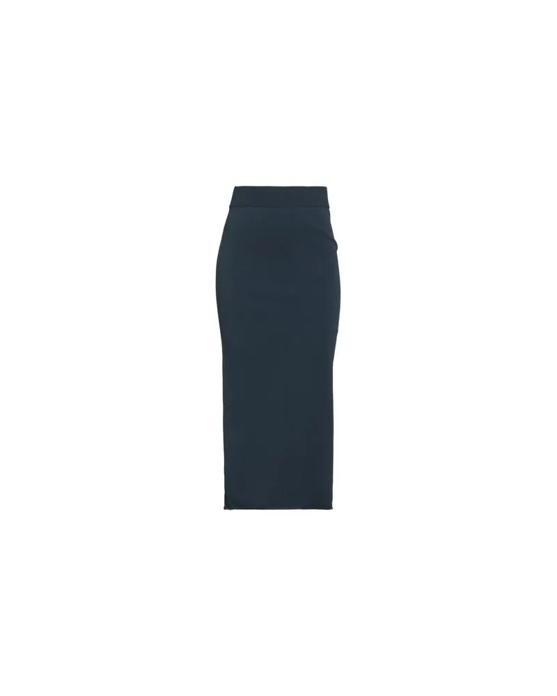 BARENA HOSEN & RÖCKE - Midi-Röckeauf YOOX.COM Marineblau