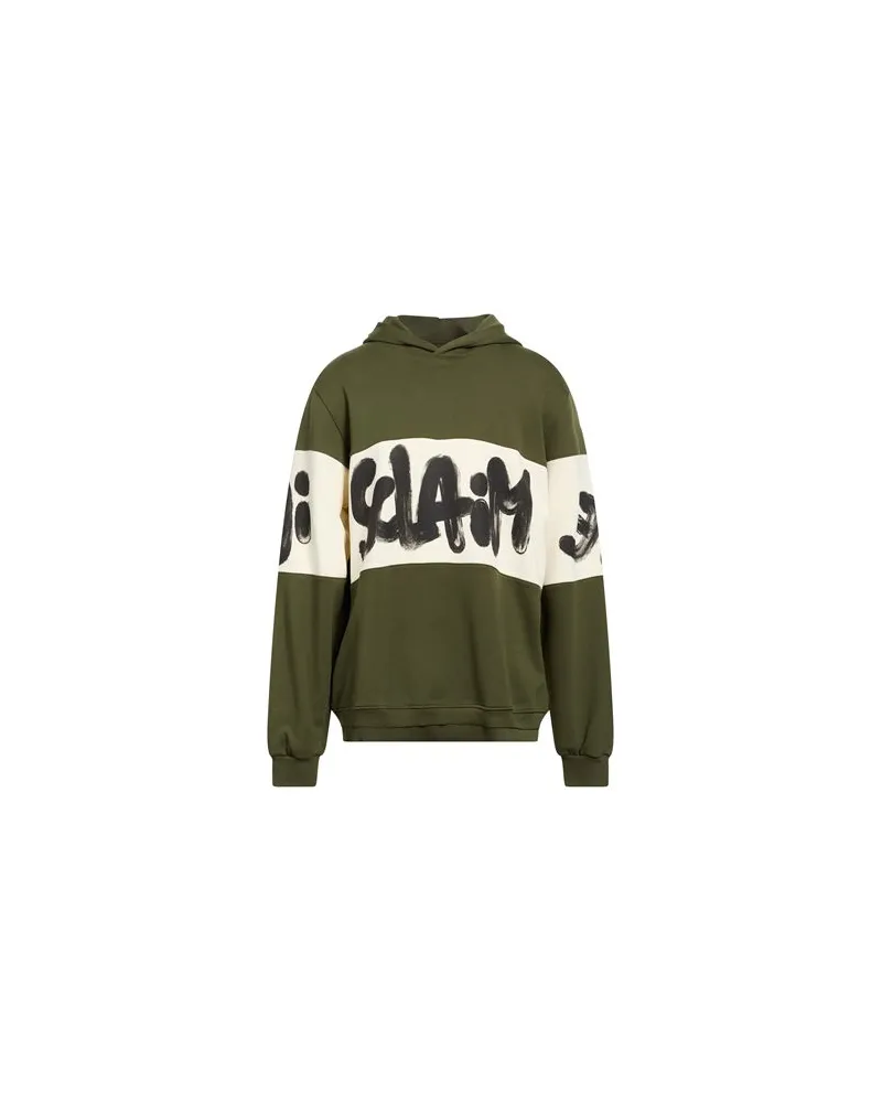 DISCLAIMER TOPS - Sweatshirtsauf YOOX.COM Militärgrün