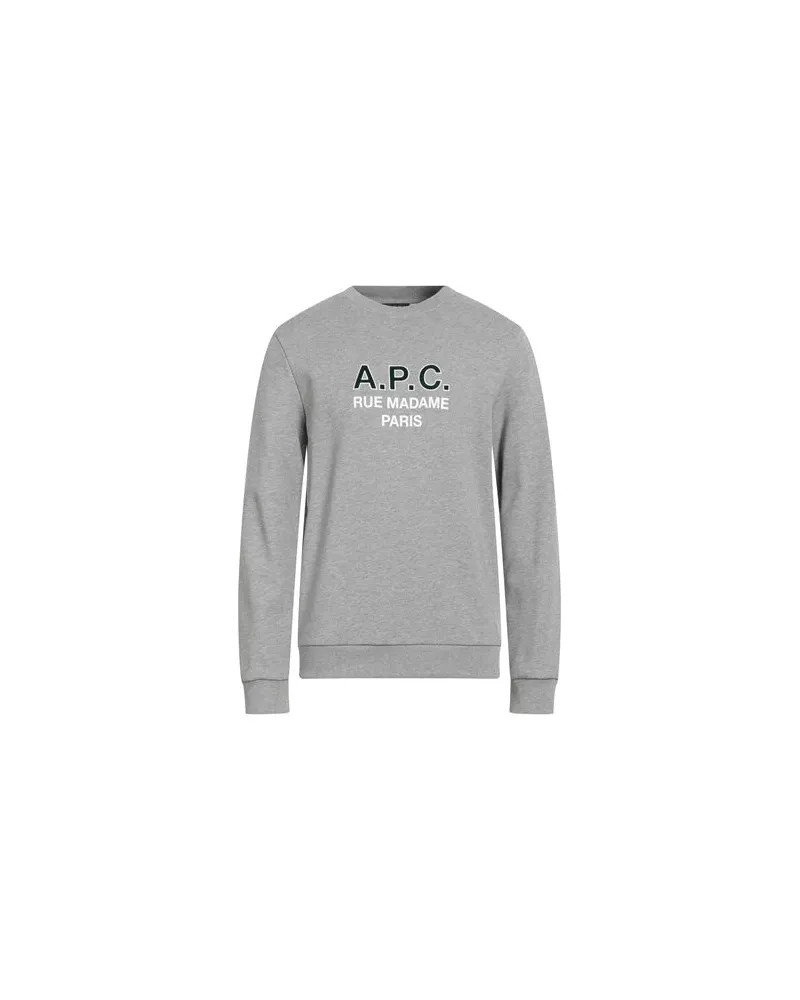 A.P.C. TOPS - Sweatshirtsauf YOOX.COM Hellgrau