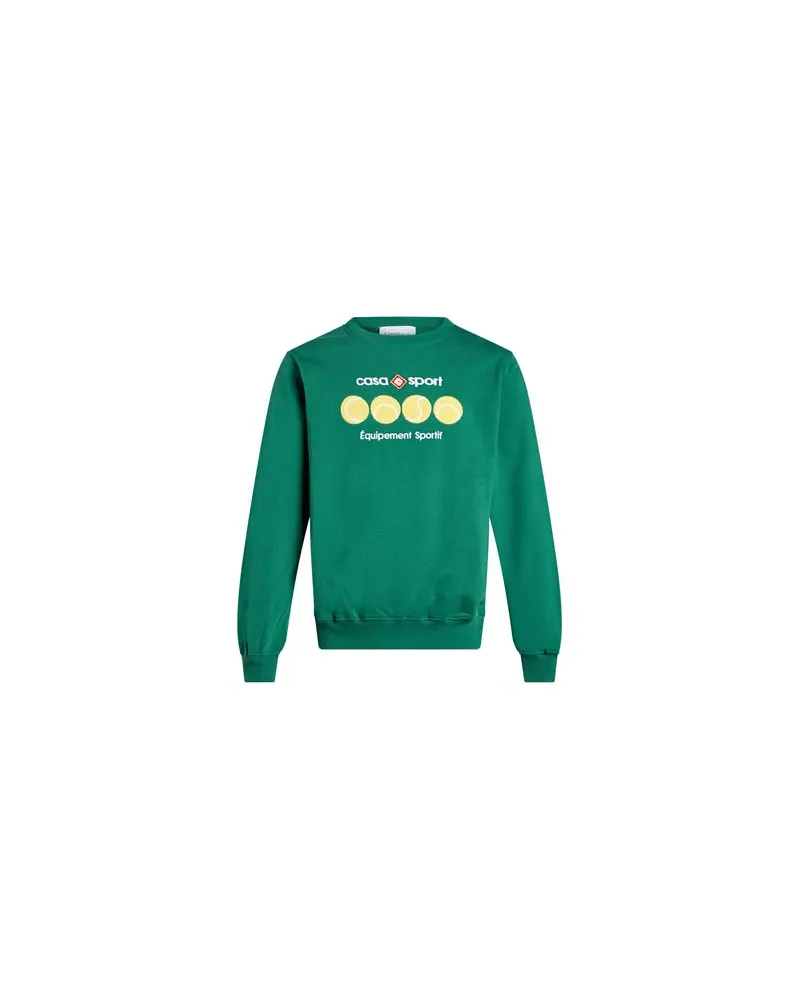 Casablanca Paris TOPS - Sweatshirtsauf YOOX.COM Grün