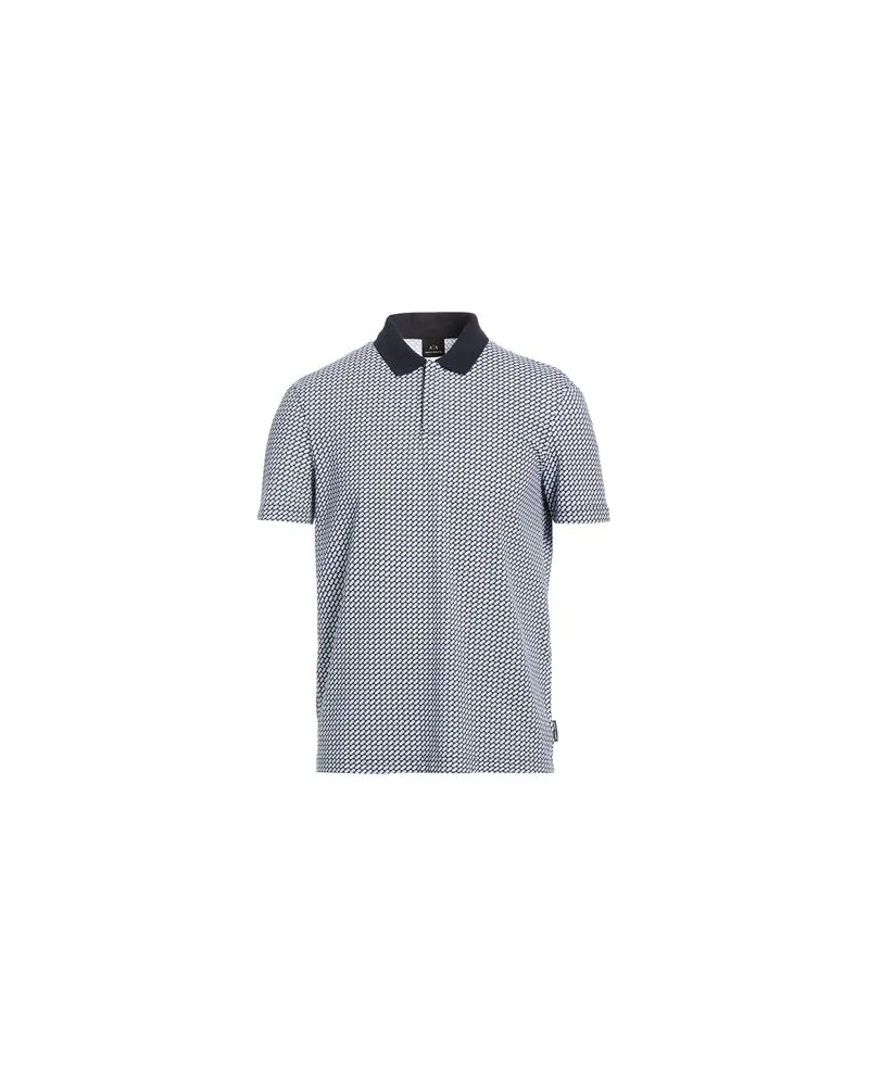 Armani Exchange TOPS - Poloshirtsauf YOOX.COM Marineblau