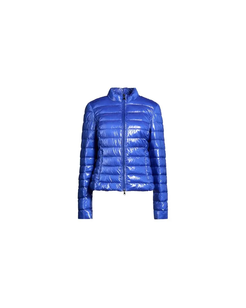 Patrizia Pepe JACKEN & MÄNTEL - Pufferjacken & Daunenjackenauf YOOX.COM Blau
