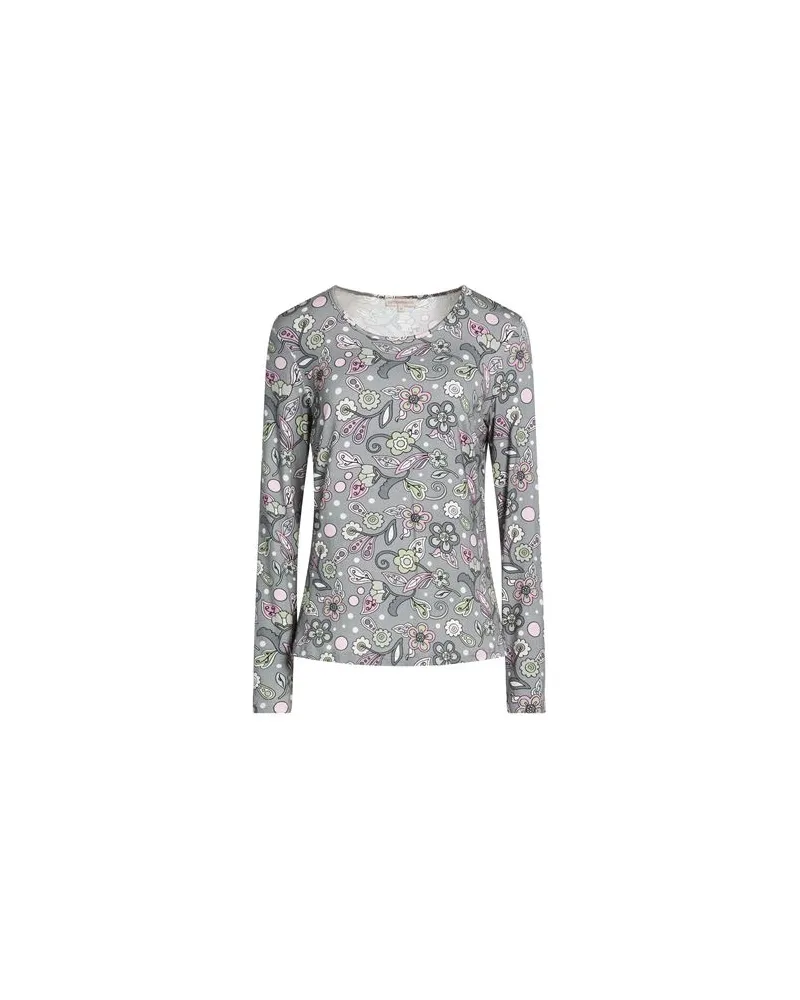 Camicettasnob TOPS - T-shirtsauf YOOX.COM Salbeigrün