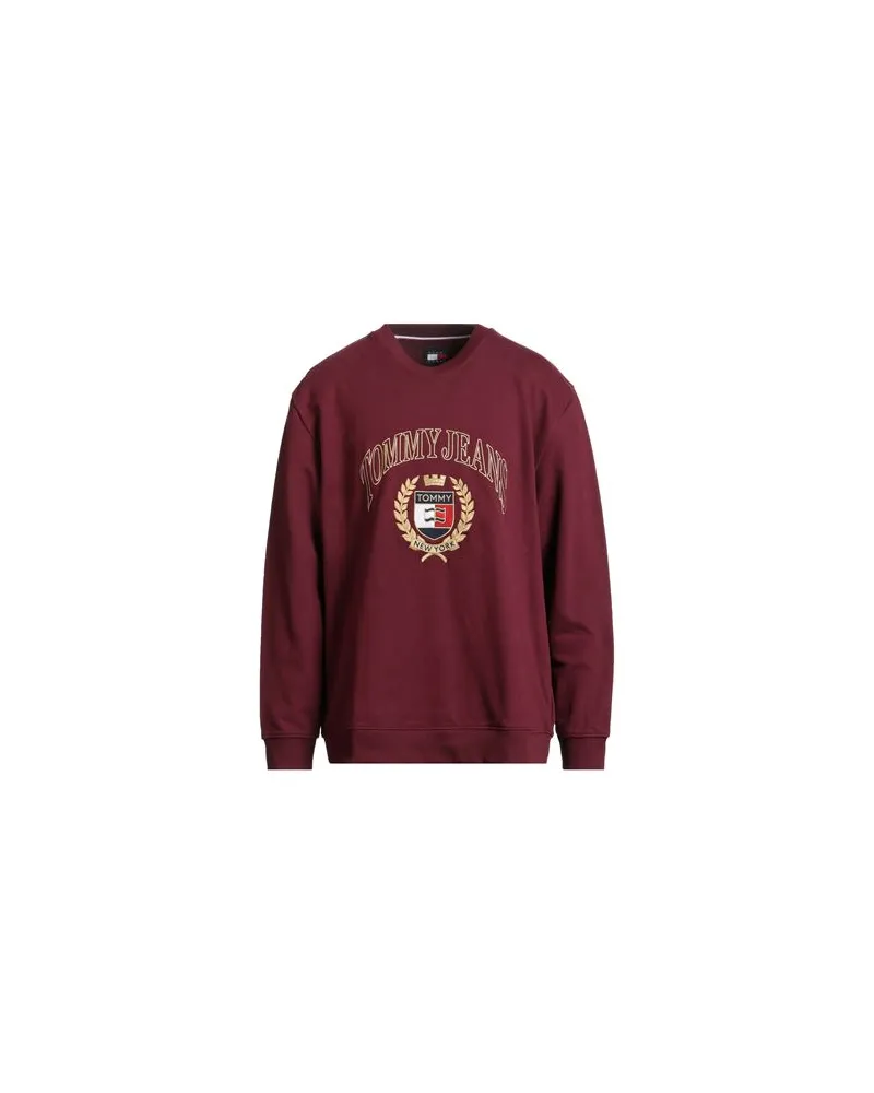 Tommy Hilfiger TOPS - Sweatshirtsauf YOOX.COM Bordeaux