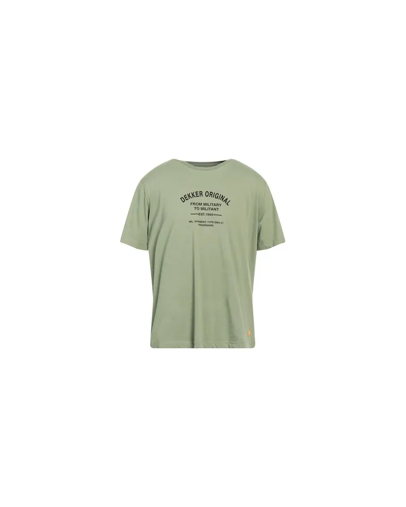 DEKKER TOPS - T-shirtsauf YOOX.COM Salbeigrün