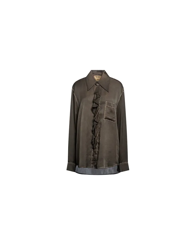 Uma Wang TOPS - Hemdenauf YOOX.COM Dunkelbraun