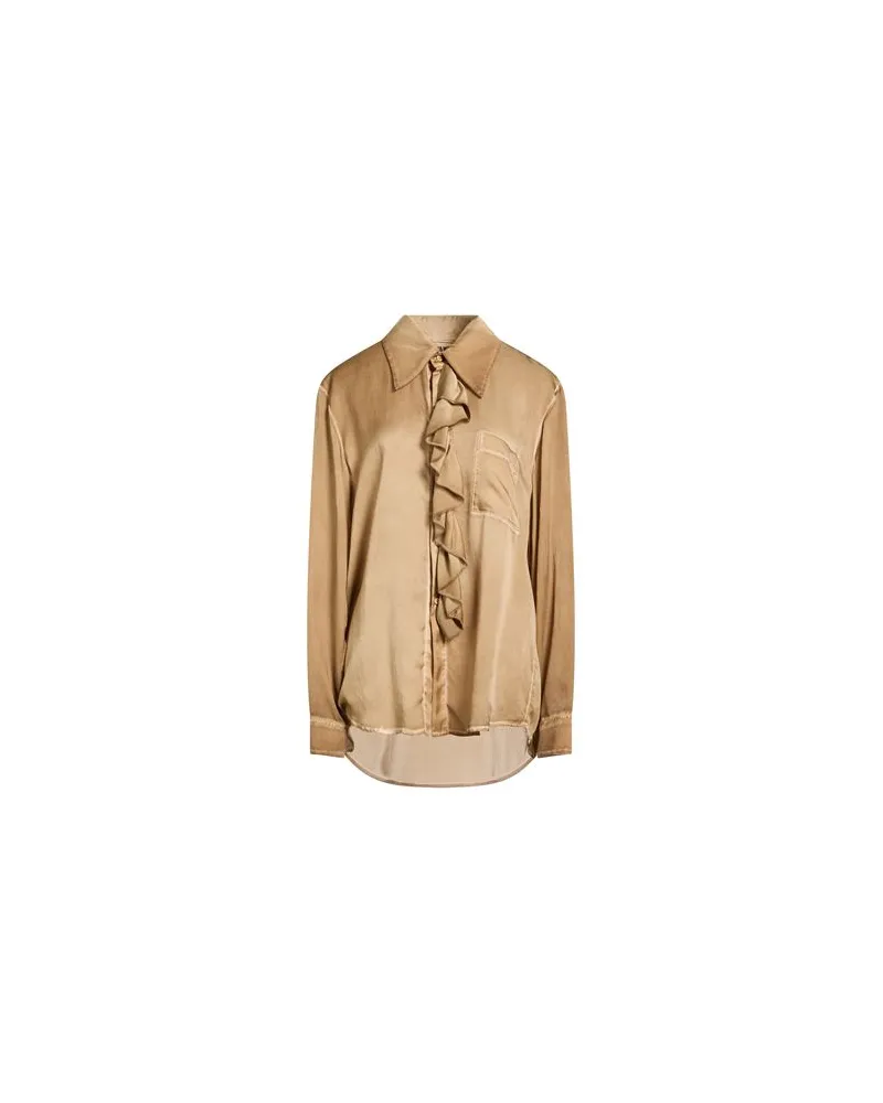 Uma Wang TOPS - Hemdenauf YOOX.COM Sand
