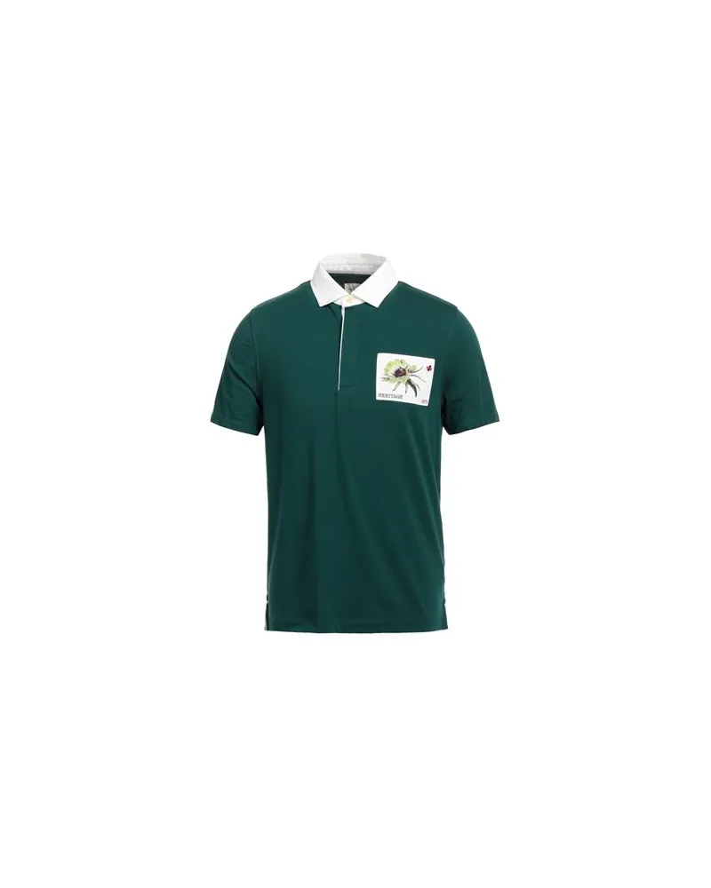 Heritage TOPS - Poloshirtsauf YOOX.COM Dunkelgrün