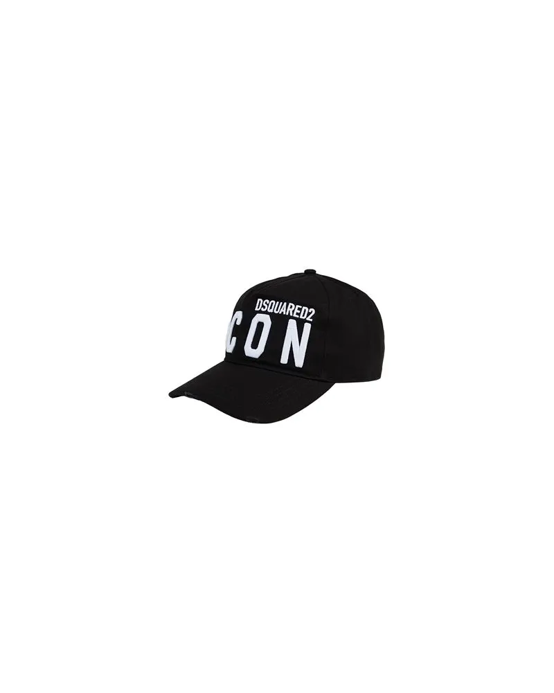 Dsquared2 ICON - ACCESSOIRES - Mützen & Hüteauf YOOX.COM Schwarz