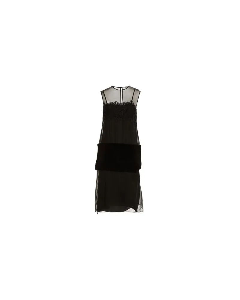 Ferragamo KLEIDER - Midi-Kleiderauf YOOX.COM Schwarz