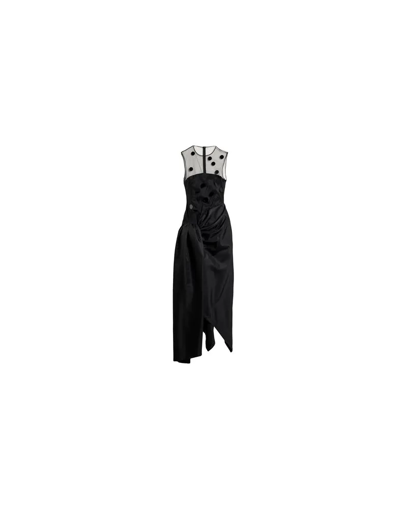David Koma KLEIDER - Maxi-Kleiderauf YOOX.COM Schwarz