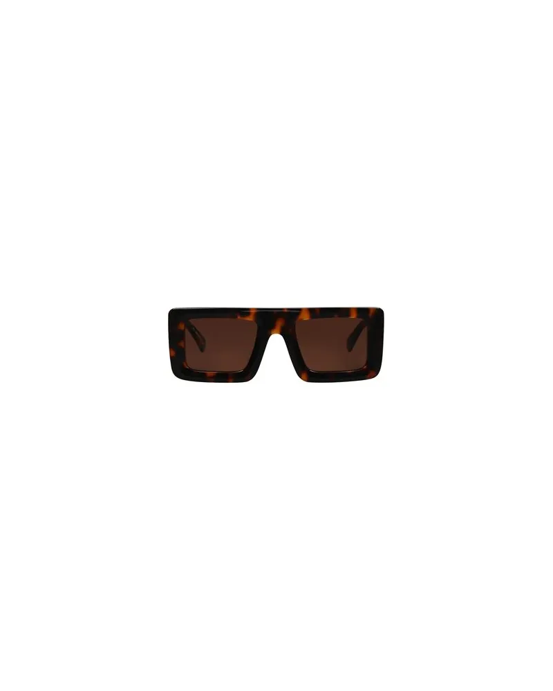 OFF-WHITE BRILLEN - Sonnenbrillenauf YOOX.COM Dunkelbraun
