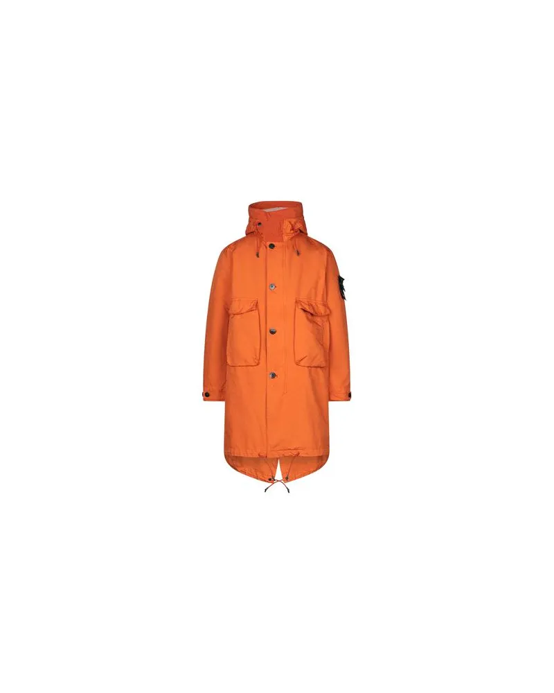 Stone Island JACKEN & MÄNTEL - Jacken, Mäntel & Trenchcoatsauf YOOX.COM Orange