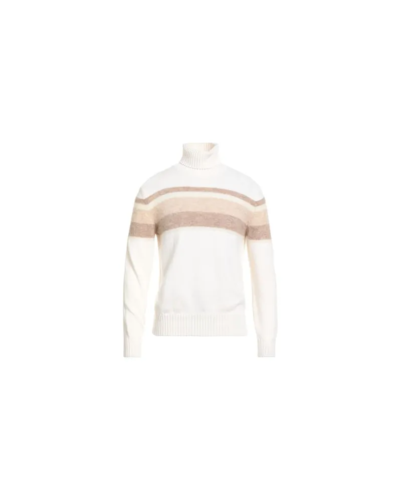 Malo STRICKWAREN - Rollkragenpulloverauf YOOX.COM Elfenbein