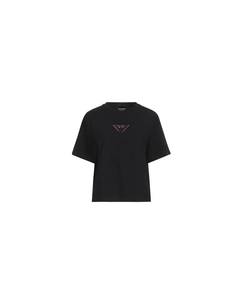 Emporio Armani TOPS - T-shirtsauf YOOX.COM Schwarz
